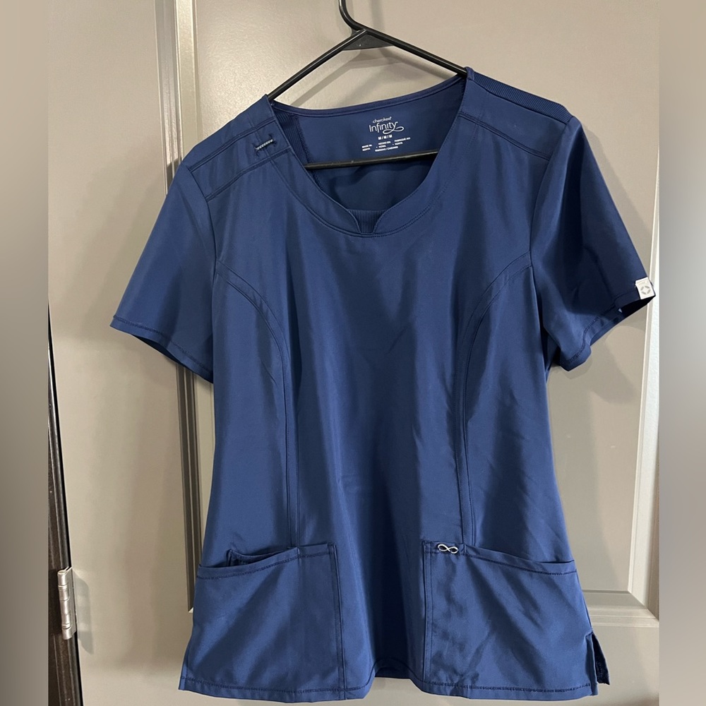 Cherokee infinity scrub top.